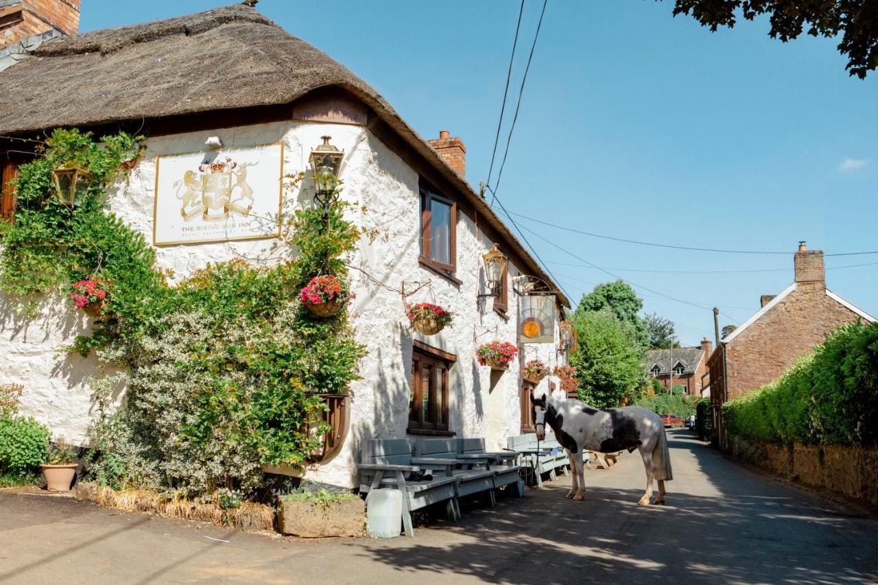 The Rising Sun Inn West Bagborough Exterior foto